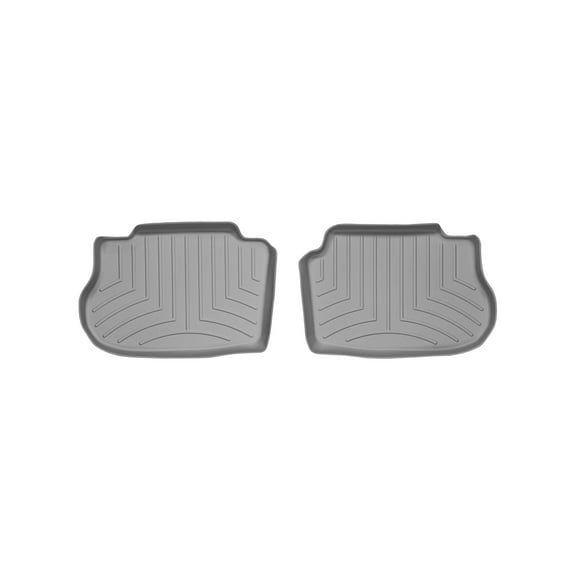 WeatherTech Custom Fit FloorLiners compatible with 2003-2008 Infiniti FX - 2nd Row (2-Piece Liner), Grey