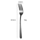thumbnail image 1 of Juego de vajilla de calidad alimentaria, que incluye tenedor, cuchillo y cuchara, cubiertos duraderos para la cocina del hogar, aptos para lavavajillas (un juego de 5), 1 of 4