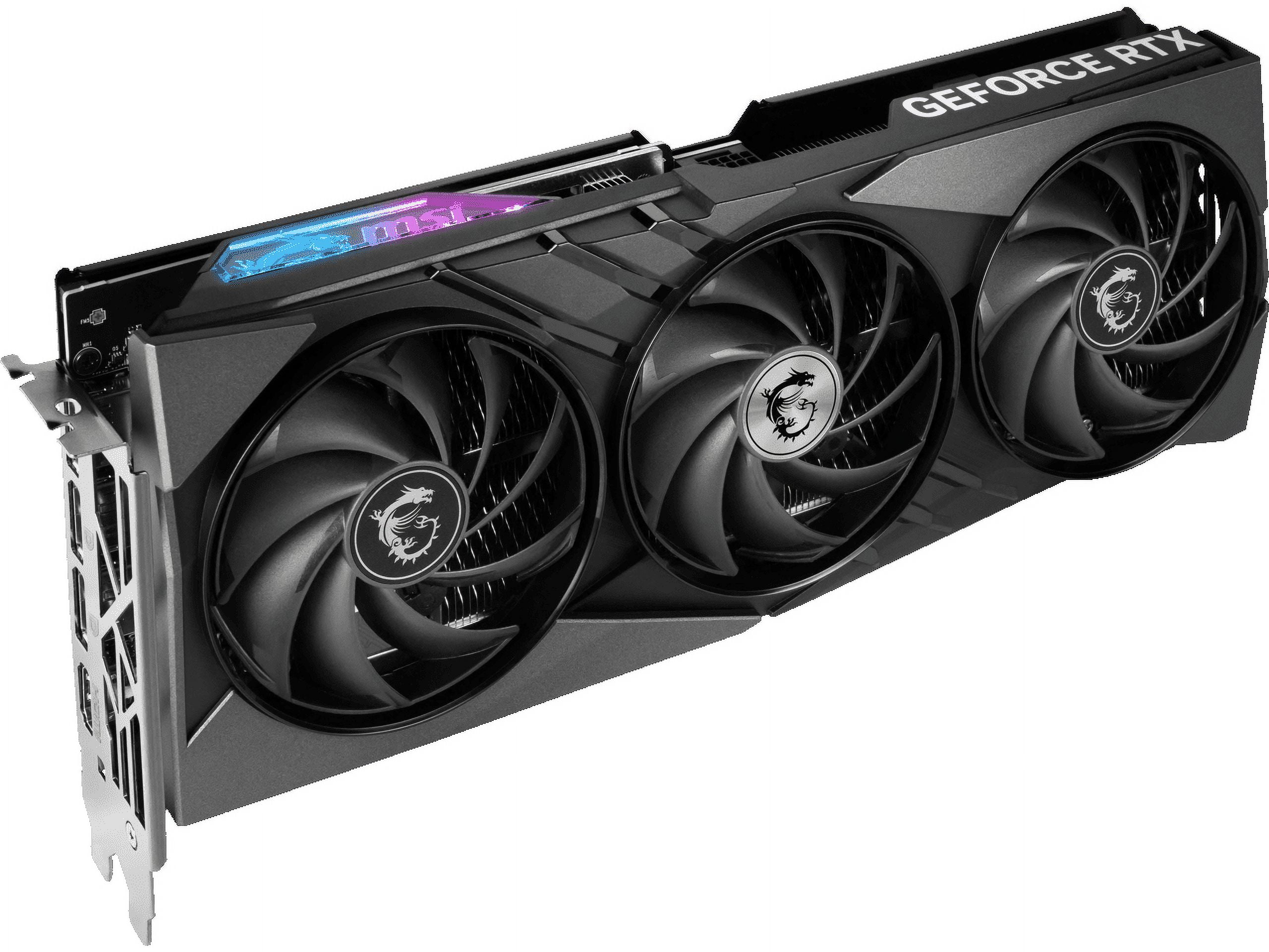 MSI GeForce RTX 4070 SUPER 12G Gaming X Slim GPU Graphics MSI GeForce RTX 4070 SUPER 12G Gaming X Slim GPU Graphics