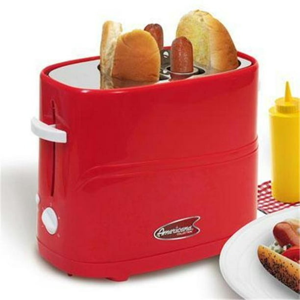 Maxi Matic USA ECT304R Hot Dog Toaster In Red