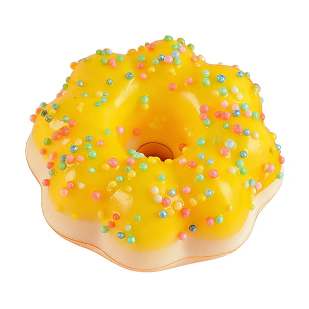 Simulación de pastel de comida, postre, imán de nevera con función antiestrés, decoración realista de dona y pastel para cocina, oficina y uso como regalo.