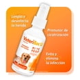 thumbnail image 2 of Solución Antiseptica VeteriBac Cicatrizante y Regenerador Spray 120 ml, 2 of 3