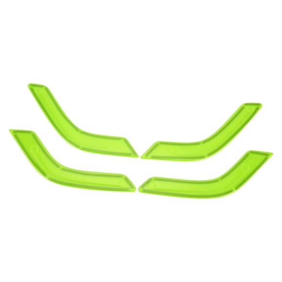 Unique Bargains 1 Set Front Rear Door Handle Panel Bezel Cover Trims for Jeep Wrangler JK JLU Interior Door Handle Bezel Cover Decor Trim ABS Light Green