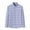 Blue-1, variant on Men's Long Sleeve Oxford Formal Shirt Plaid Button Down Collar Shirts Casual Spring Dress Work Shirt with Pocket