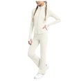 thumbnail image 2 of RFQWOVSR Girls Ballet Long Sleeve Zipper Jacket Set Dance Performance Outfit 3-4 Years, 2 of 7