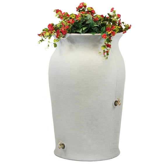 Good Ideas Impressions Amphora 100 Gallon Rain Saver - Sandstone