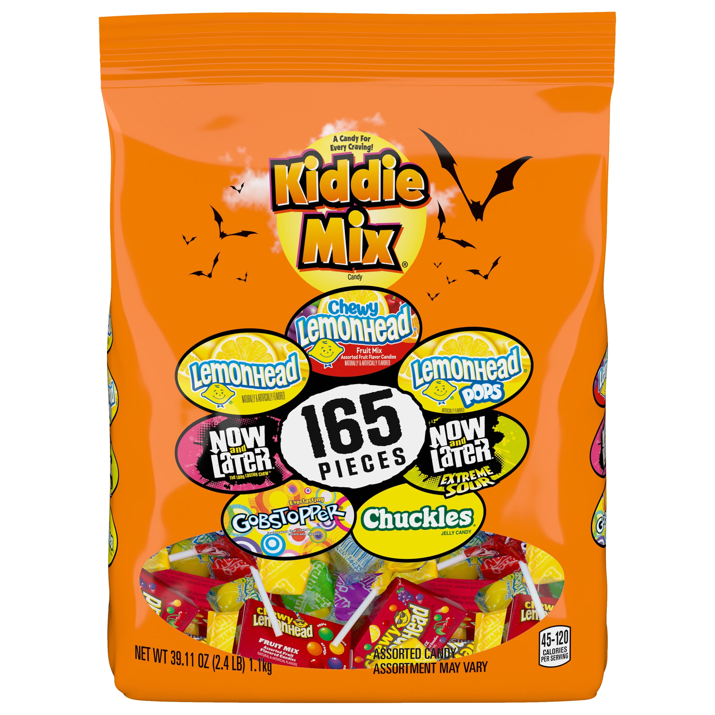 Brach's Kiddie Mix Assorted Halloween Candy, 165ct