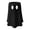 Black, variant on Halloween Ghost Can Holder Funny Ghost Figurine Decorative Drink Stand Universal Beverage Can Sleeve Spooky Holiday Tabletop Display