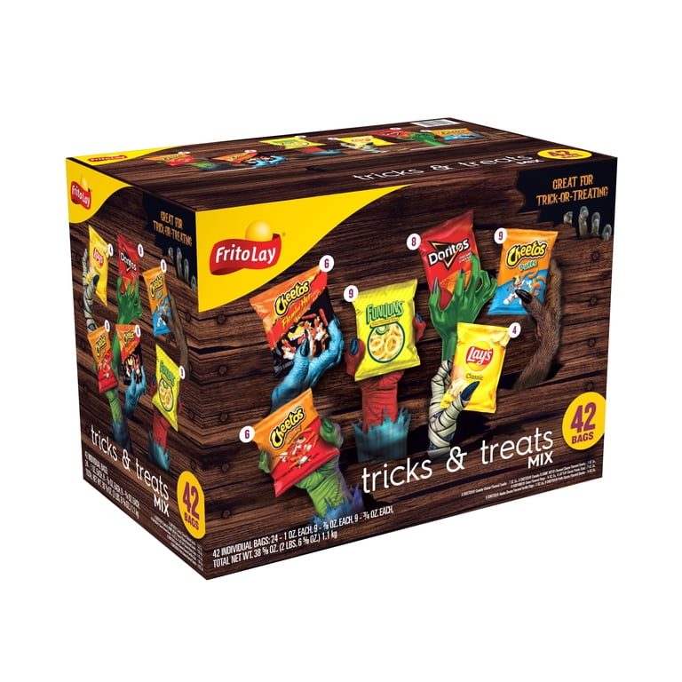 Frito Lay Tricks and Treats Mix Chips Variety Pack, Mega Size