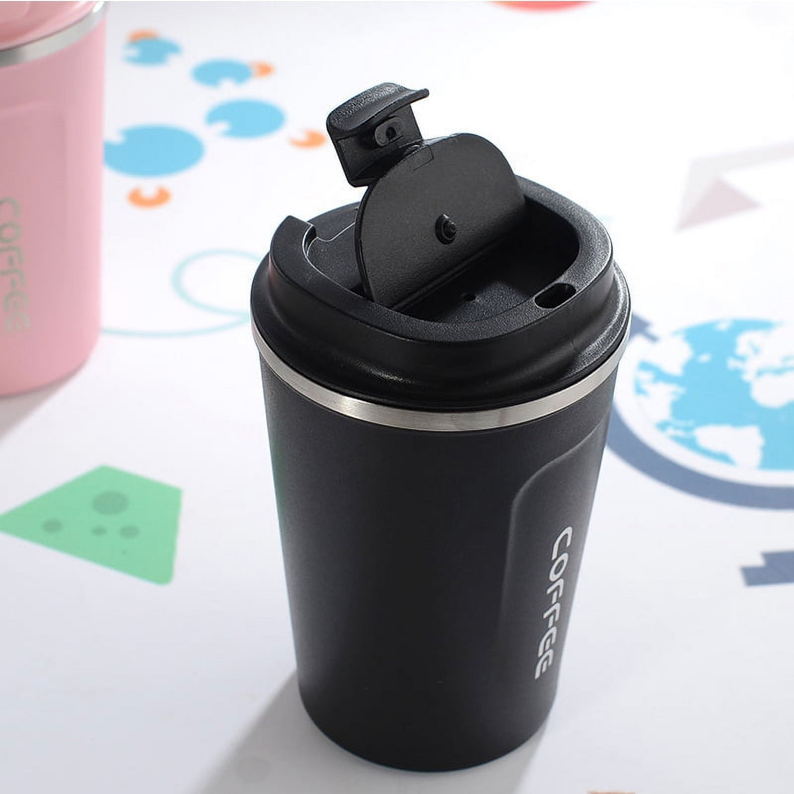 Creative 304 Stainless Steel Coffee Cup Leisure Car Thermos Mug Vacuum Flask  Fashion Business Office Gift Water Cup Logo - China Cup and Mug price