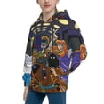 thumbnail image 2 of Lsque Scooby-Doo Patten Youth Hoodie Sweatshirt Pullover with Kangaroo Pocket Boys and Girls Hoodie Warm Hoodie for Kids, 2 of 8