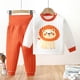 thumbnail image 2 of Ropa de hogar para niños Otoño e invierno Pijamas de bebé de algodón grueso de tres capas Ropa interior térmica Traje de bebé de cintura alta, 2 of 6