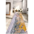 thumbnail image 3 of Abstract Rugs, Gray Rugs, Custom Rug, Nursery Rugs, Area Rug, Soft Rugs, Modern Rugs, View Of Old Plaster Rug, Easy to Clean Rug, Yellow Rug, 2.3'x3.3' - 70x110 cm, 3 of 8