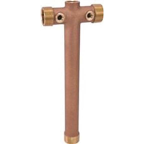Brass Cross Tee, 1-1/4 In. X 14 In., Lead Free