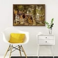 thumbnail image 3 of IDEA4WALL Framed Canvas Wall Art for Living Room, Bedroom La Grenouillere by Pierre-Auguste Renoir Canvas Prints for Modern Home Decoration Ready to Hang, 3 of 4