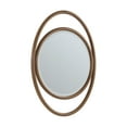 thumbnail image 2 of James Martin Vanities 242-MO28-NAT Esca 28" W X 38" H Modern Oval Wood Framed Bathroom, 2 of 3