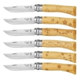 thumbnail image 3 of Opinel Sas OPI-001555 2018 Mixed No.07 Nature Wooden Box - 8 cm - 6 Piece, 3 of 3