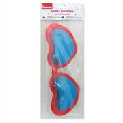 Way to Celebrate Red Heart Giant Glasses