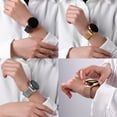 thumbnail image 3 of Gostoto 18mm 20mm 22mm General Watch Band Stainless Steel Magnetic Absorption Loop Metal Mesh Watch Band Quick Release Strap Replacement Bracelet Strap, 3 of 4