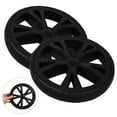thumbnail image 4 of MIANGASTORE 2 Pcs Roues Universelles de Fauteuil Roulant de Remplacement Roues de Déambulateur Roues à Roulettes Roulettes Antidérapantes Accessoires de Roues, 4 of 8