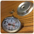 thumbnail image 2 of Portable Kitchens 8017405 Tel-Tru Stainless Steel Grill Thermometer, Silver, 2 of 5