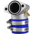 thumbnail image 1 of Intake Manifold Boot Performance Aluminum Aftermarket Replacement Parts Compatible for GY6 150cc Scooter Moped ATV Go-Kart. -, 1 of 5