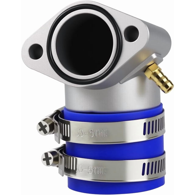 Intake Manifold Boot Performance Aluminum Aftermarket Replacement Parts Compatible for GY6 150cc Scooter Moped ATV Go-Kart. -