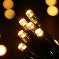 thumbnail image 3 of 20m 200LED blanco cálido línea verde oscuro cadena de luz estándar de EE. UU. Adepaton CJWUS-3061, 3 of 8