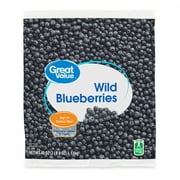 Great Value Wild Blueberries, 40 oz (Frozen)
