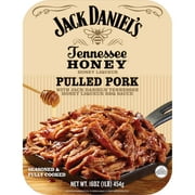 Jack Daniel's Tennessee Honey Pulled Pork, Fully Cooked, Ready to Heat, 16 oz Tray (Refrigerated)