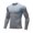 newhgg053-Dark Gray, variant on Yaoyar Mens Compression Shirt Long Sleeve Quick Dry Athletic Workout Gym T-Shirt Running Top Sport Undershirt Base Layer
