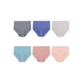 thumbnail image 3 of Hanes Women's Pure Comfort Microfiber Brief Underwear, 6-Pack, 3 of 7
