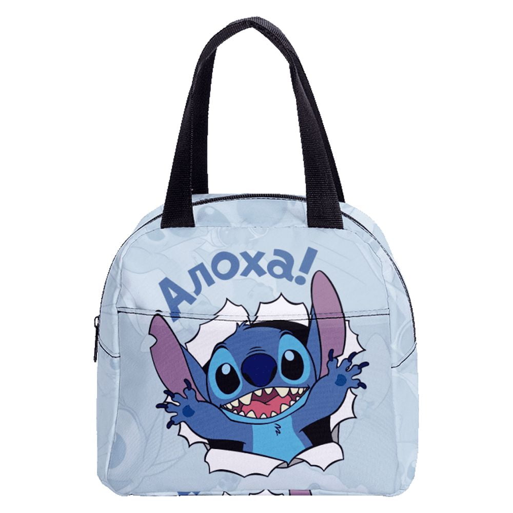 Lilo and Stitch Lunch Box, Stitch Classic Cartoon Pattern Thermal Lunch Bag, Children's Lunch