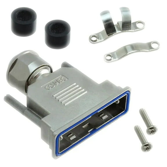 15-004780 Connector 25 Position One Piece Backshell 180° Shielded :RoHS