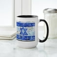 thumbnail image 4 of CafePress - Flag Of Israel Ceramic Mug - 15 oz Ceramic Large White Novelty Mug, 4 of 4