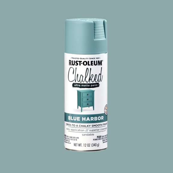 Blue Harbor, Rust-Oleum Chalked Ultra Matte Spray Paint, 12 oz