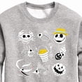 thumbnail image 3 of The Nightmare Before Christmas -  Graphic Long Sleeve Fleece Sweatshirt, 3 of 5