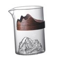 thumbnail image 4 of Jarra De Cristal De Montaña Con Asa, Jarra De Café Transparente, Jarra De Taza Justa, 4 of 8