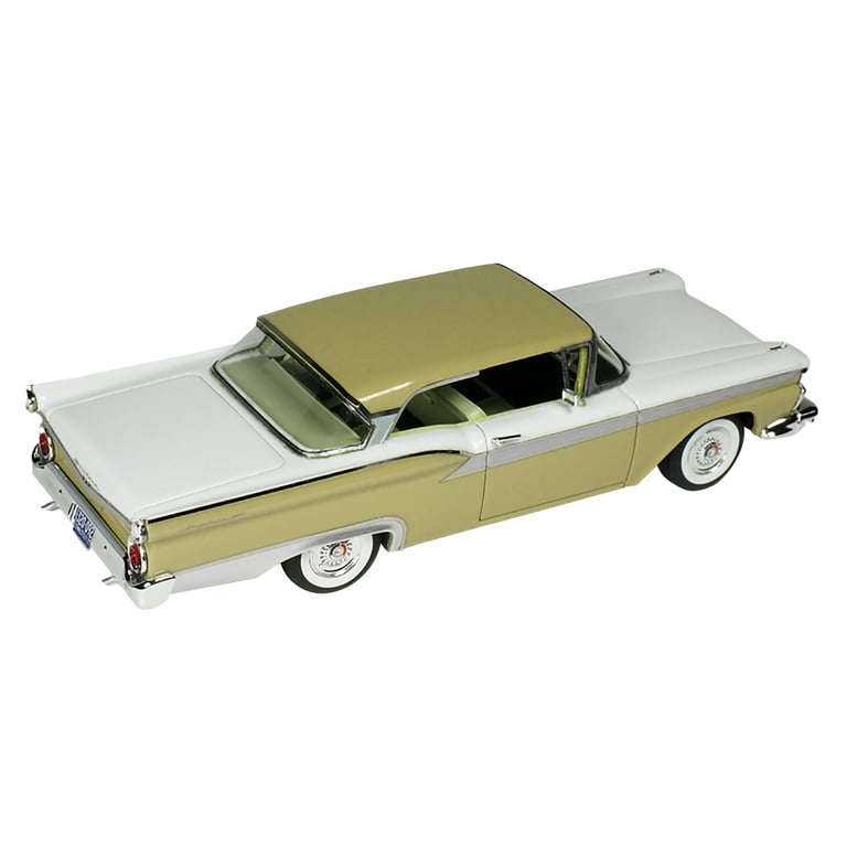 1959 Ford Fairlane 500 Inca Gold and White with Light Green