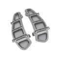 thumbnail image 2 of maskred Motorcycle Radiator Guard Cover for VESPA GTS 250 2013-2020 Enhanced Protection Titanium 237x75mm, 2 of 6
