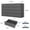 Gray with 12 Drawers, variant on Kadyn 6 Drawer Bedroom Dresser, Chest of Drawers for Bedroom, Dressers with Handleless Design, Gray