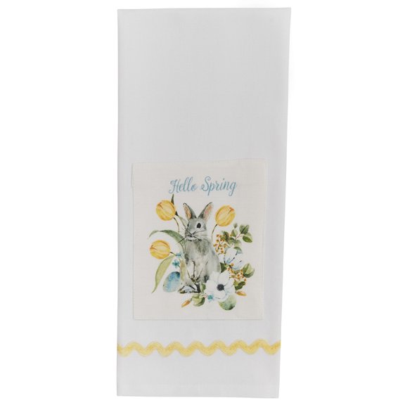 Park Designs Hello Spring Printed Dishtowel