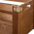 thumbnail image 3 of OULII 1Set Brass Book Corner Protectors Metal Protective Guards for Furniture and Boxes, 3 of 8