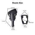 thumbnail image 4 of For Dodge Ram Jeep Chrysler Pt Cruiser 2001 2013 Replacement Windshield Nozzle Wiper Fluid Windshield Washer Hose Kit Connectors, 4 of 4