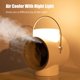 thumbnail image 5 of Enfriador de aire personal Mini enfriador de espacio de 350 ml con aromaterapia de nebulización dual 3 velocidades de viento noche, 5 of 8