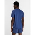 thumbnail image 3 of Athletic Works Men's Reflective Print Soccer Style Performance Shirt, Sizes XS-3XL, 3 of 6