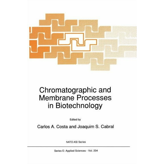 NATO Science Series E: Chromatographic and Membrane Processes in Biotechnology, Book 204, (Paperback)