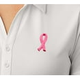 thumbnail image 5 of Womens Breast Cancer Awareness Patch Polo Shirt, 4XL True Red, 5 of 5