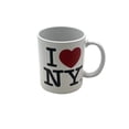 thumbnail image 4 of I LOVE NY White Ceramic Coffee Mug - 11oz, 4 of 5