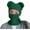 Green, variant on Winter Hat Warm Hooded Scarf Hat Balaclava Knit Skull Beanie Hat for Women Girls